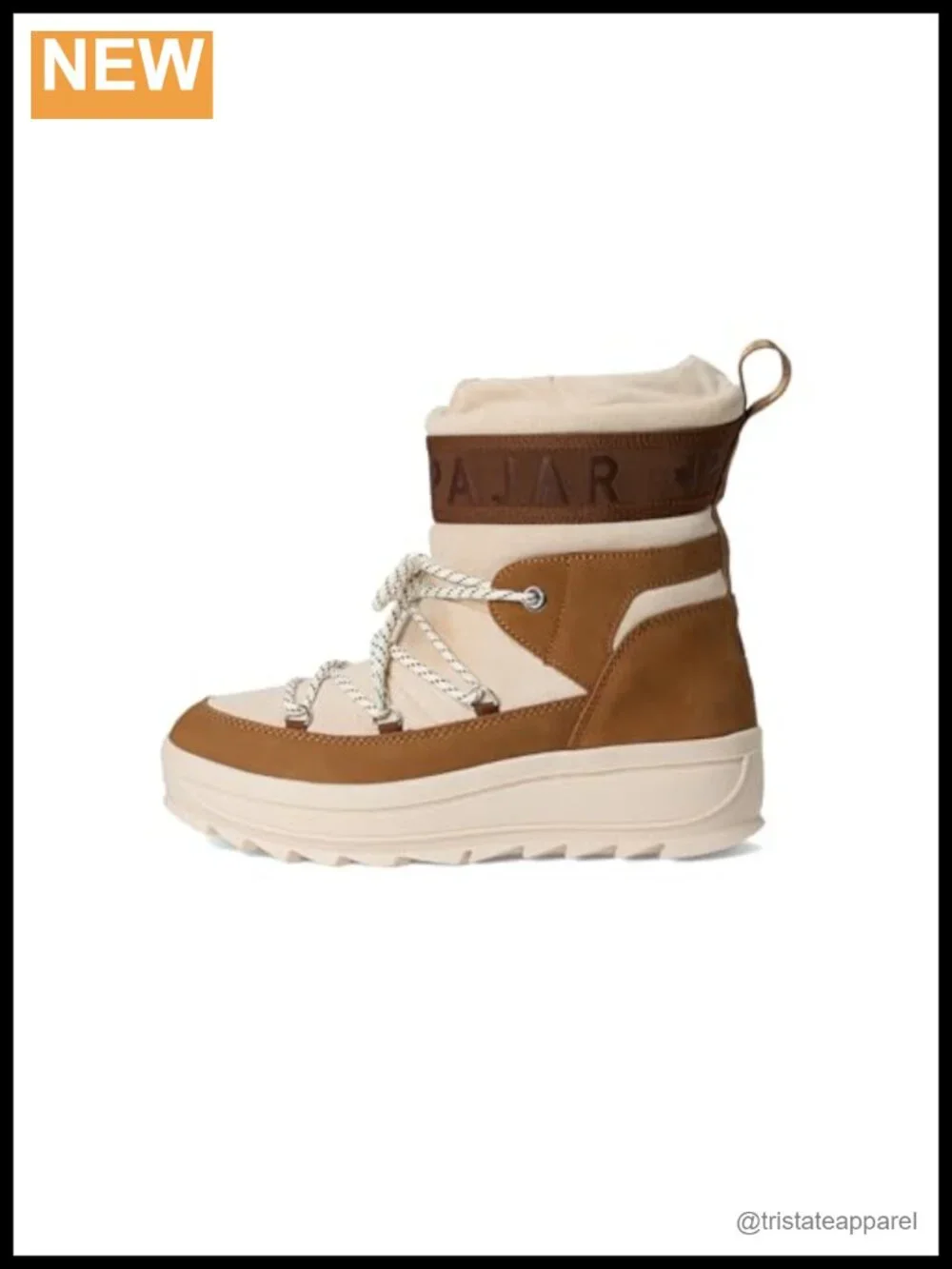 PAJAR Galaxy Suede Waterproof Ankle Boots Comfort Rated -30C Pull-On